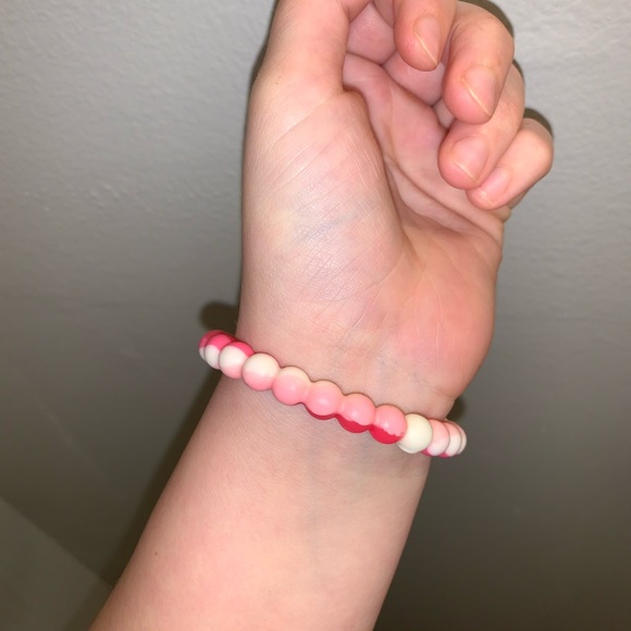 Breast Cancer Awareness Mixed Pink Lokai Bracelet. GOOD condition, loosely worn. - Picture 4 of 6